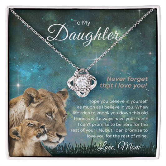 Daughter Old Lioness ( From Mom) - Necklace